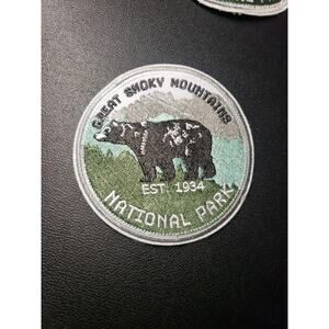 Limited Edition Smoky Mountain National Park Patch Original Design iron-on